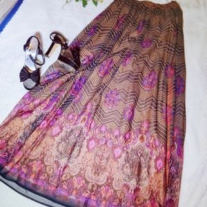 Vintage Bohemian boho hippie skirt